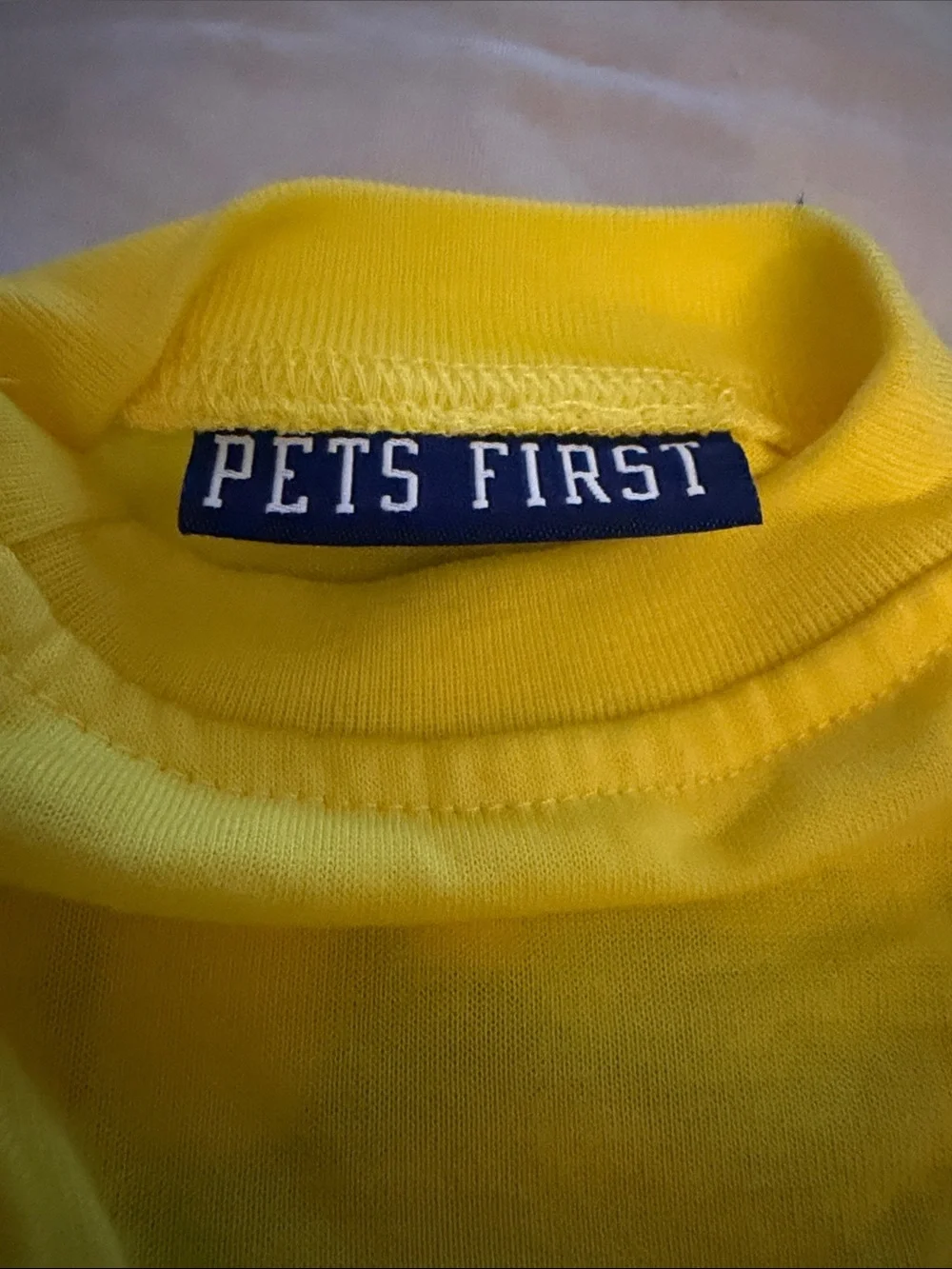 Pets First Yellow 